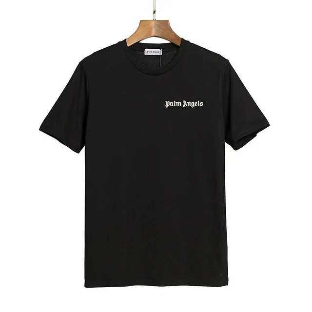 Palm Angels Logo Tee White Script Logo