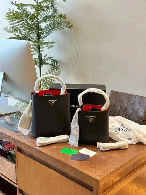 Prada Bucket Bag Saffiano Leather