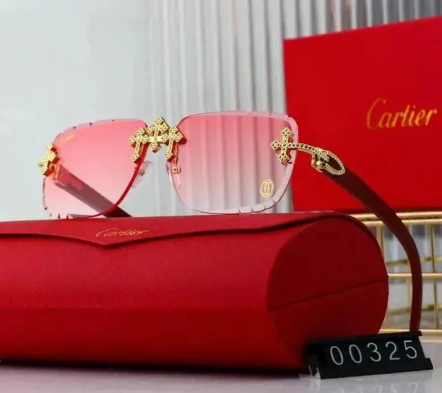 Cartier Sunglasses Cross Motif