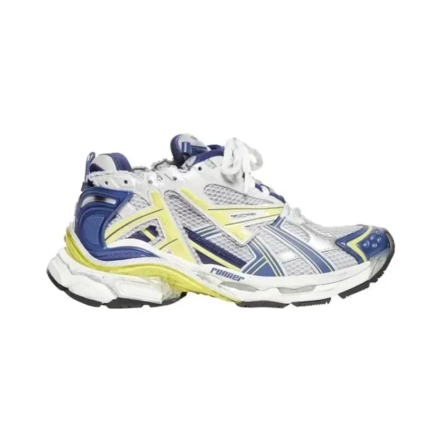 Asics Gel-NYC White Blue Yellow