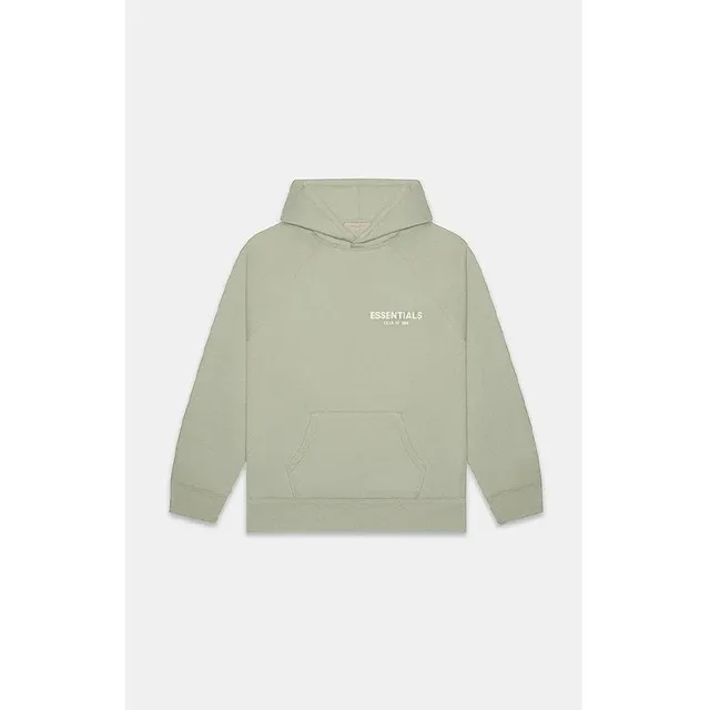 Fear of God Essentials Hoodie Essentials Logo Sage