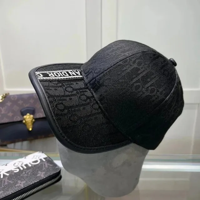 Dior Baseball Cap Oblique Logo Jacquard