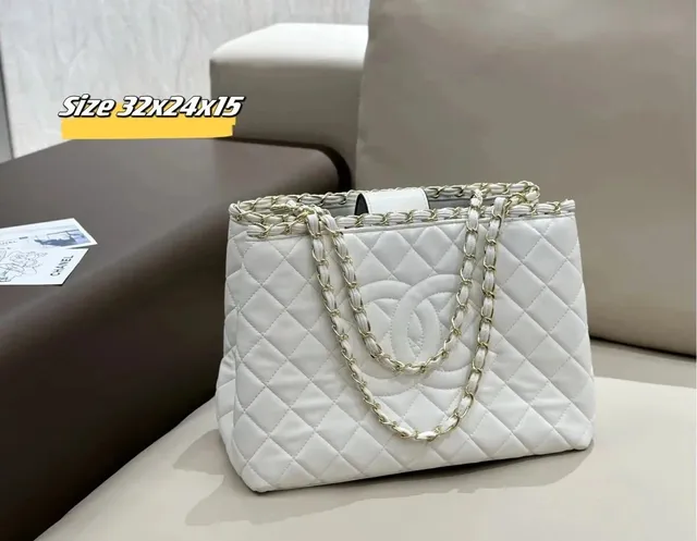 Chanel Classic Flap Tote Quilted Leather