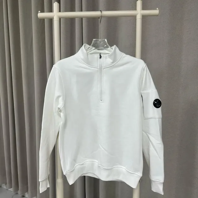 C.P. Company Half-Zip Sweatshirt Goggle Patch