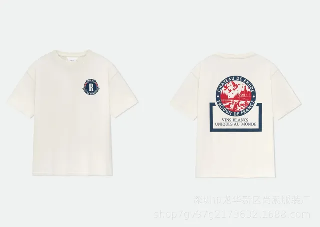 Polo Ralph Lauren Graphic T-Shirt Château de Rhude Print