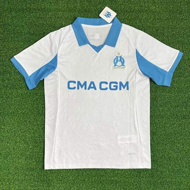 Puma Olympique de Marseille Home Jersey CMA CGM Sponsor