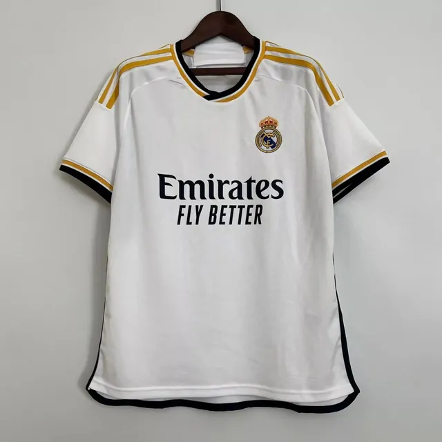Adidas Real Madrid Home Jersey Emirates Fly Better