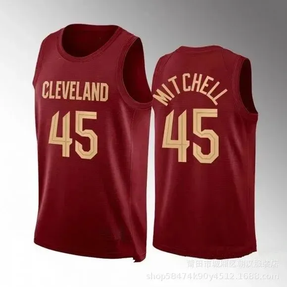 NBA Cleveland Cavaliers Jersey Donovan Mitchell #45