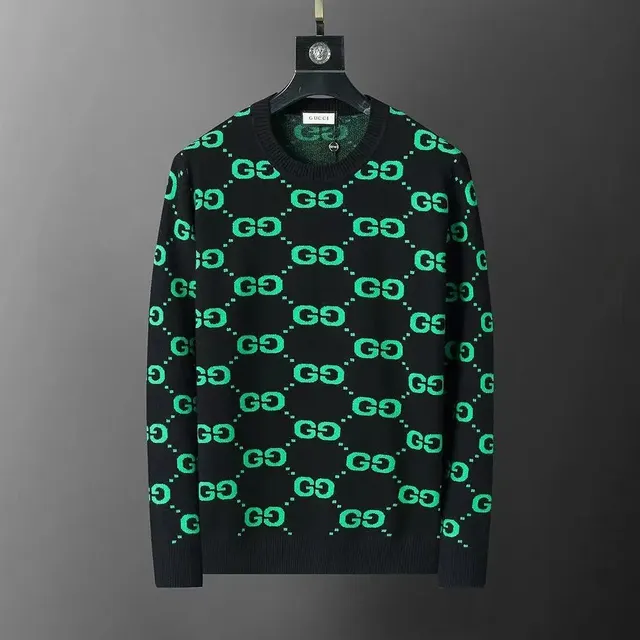 Gucci GG Knit Sweater All-Over Logo