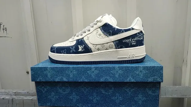 Louis Vuitton × Nike LV Trainer Monogram Denim