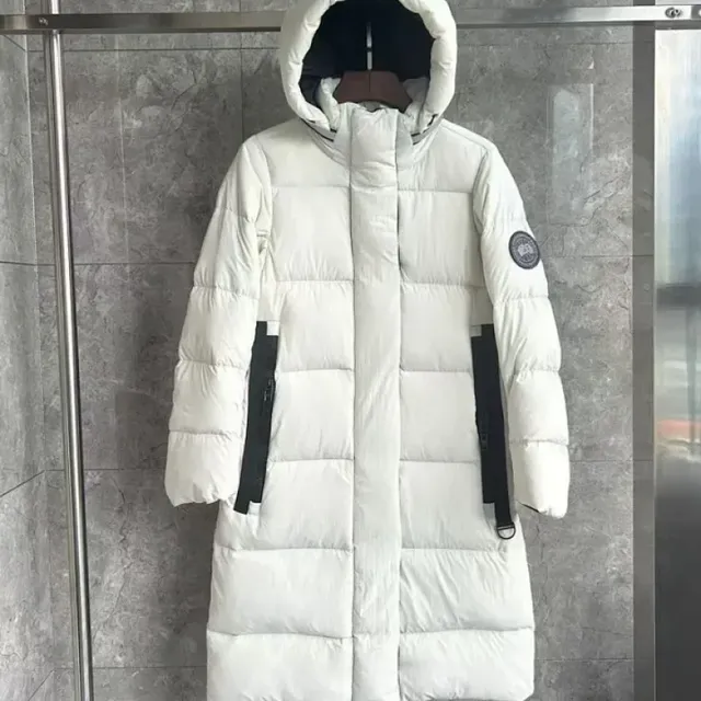 C鹅长款白色黑标