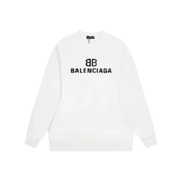 Balenciaga Crewneck Sweatshirt Pixelated Logo