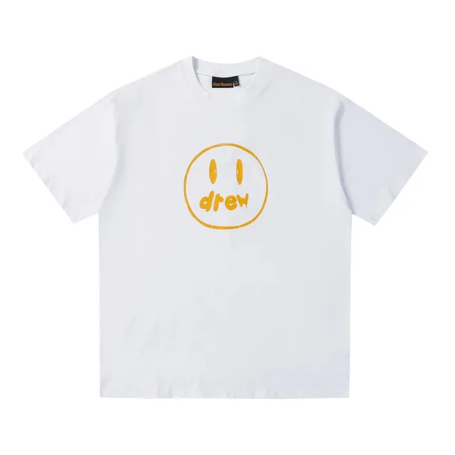 Drew House Smiley Tee Yellow Logo