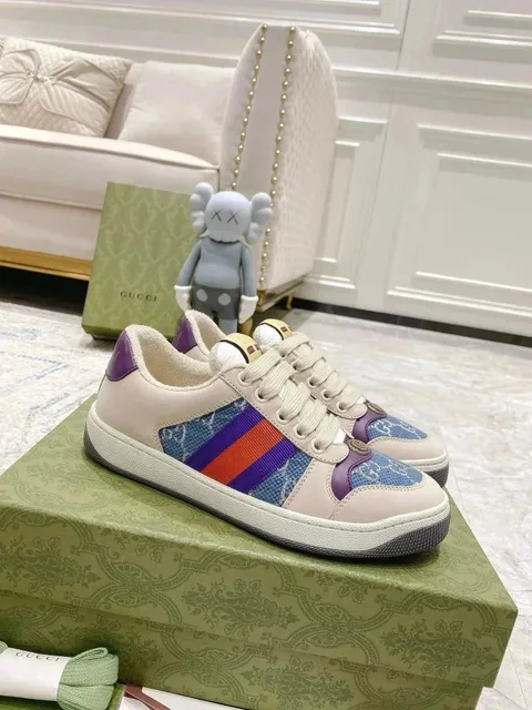 Gucci Horsebit 1955 Sneaker Web Stripe & GG Jacquard