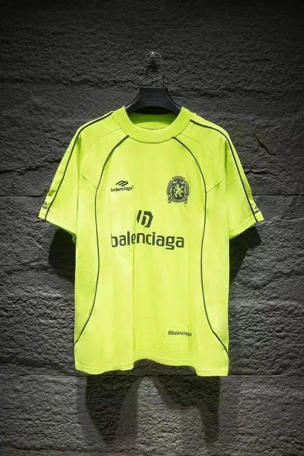 Balenciaga Football Jersey Neon Yellow