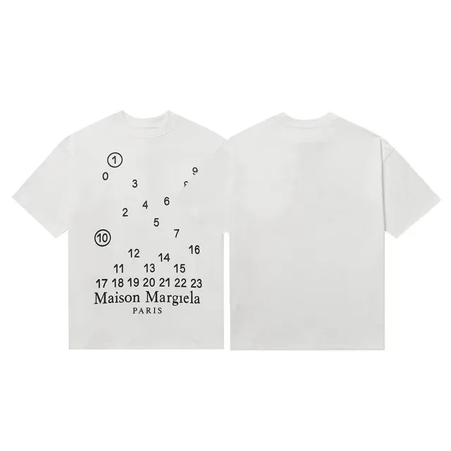 Maison Margiela T-Shirt Number Print