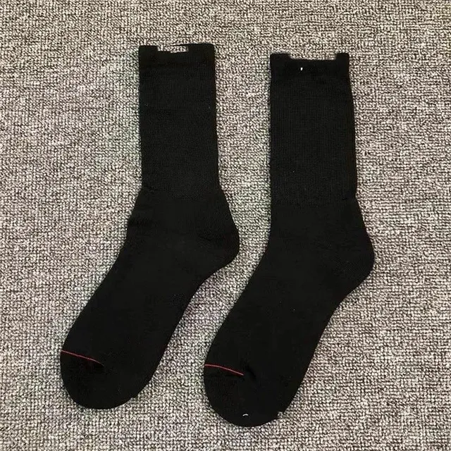 Crew Socks Solid Black