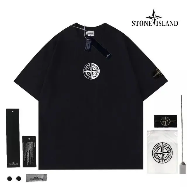 Stone Island T-Shirt Compass Logo