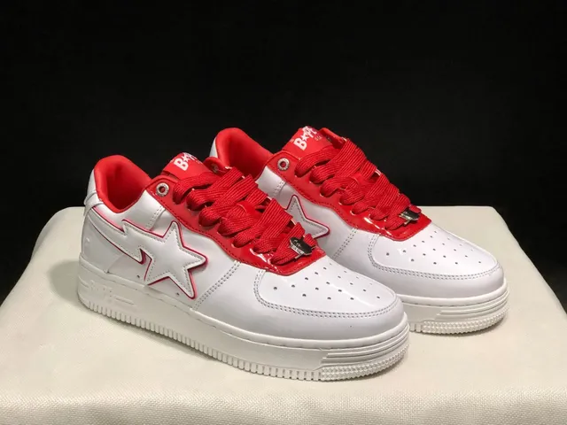 Bape Sta White Red