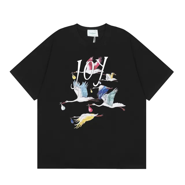 Casablanca Graphic Tee Joy Stork Print