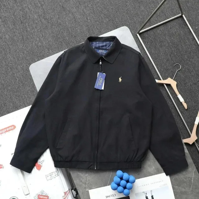 Polo Ralph Lauren Classic Fit Cotton Jacket Black