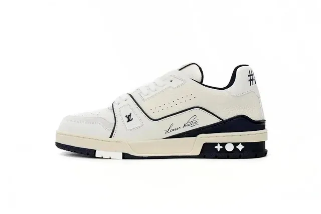 Louis Vuitton LV Trainer Signature Script