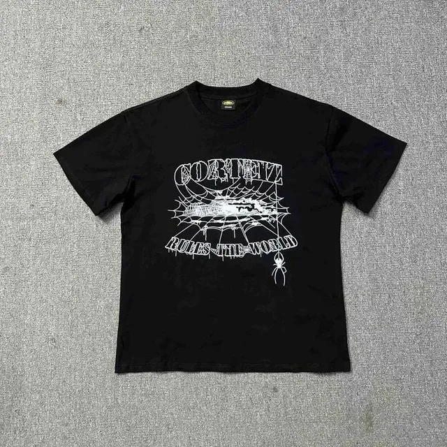 Corteiz Graphic Tee Spider Web Print