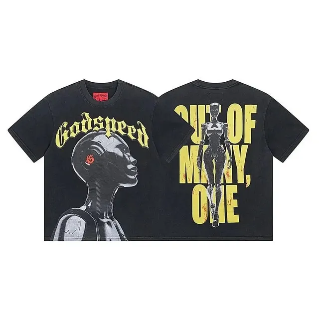 Godspeed Graphic Tee Out of Many, One