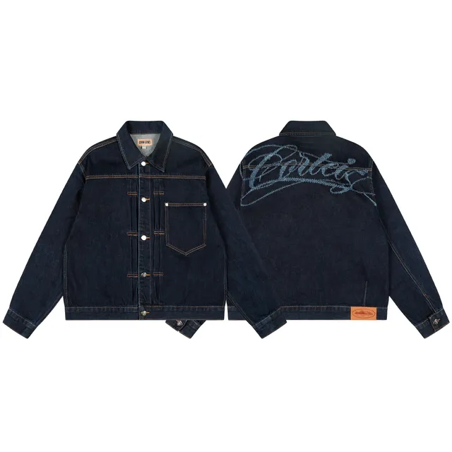 Denim Genes Denim Jacket Embroidered Back Logo