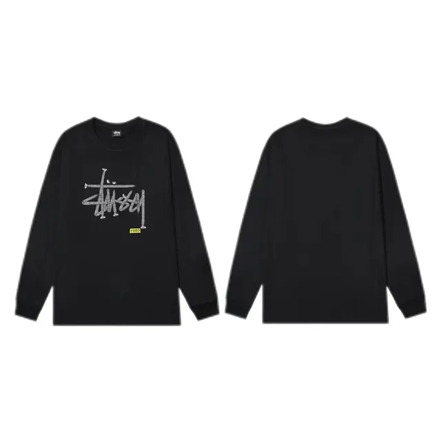 Stüssy Long Sleeve Tee Staple Logo