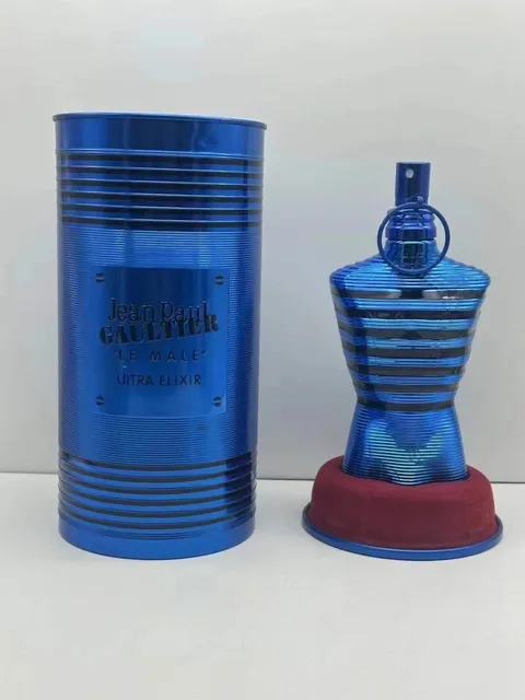 Jean Paul Gaultier Le Male Ultra Elixir Blue Striped Bottle
