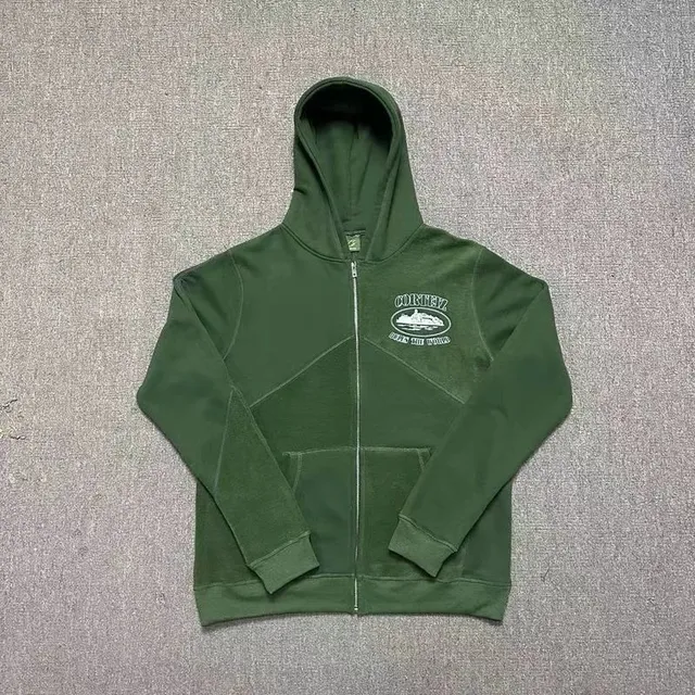 Corteiz Zip-Up Hoodie Cortez Logo