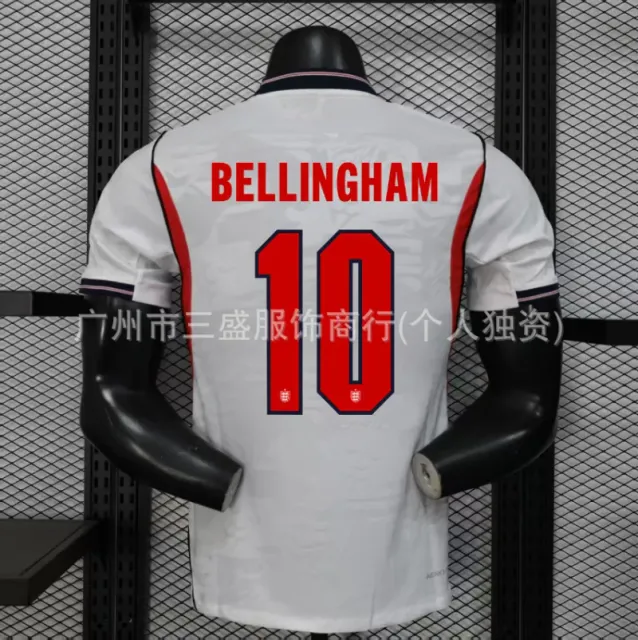 Nike England Home Jersey Bellingham #10