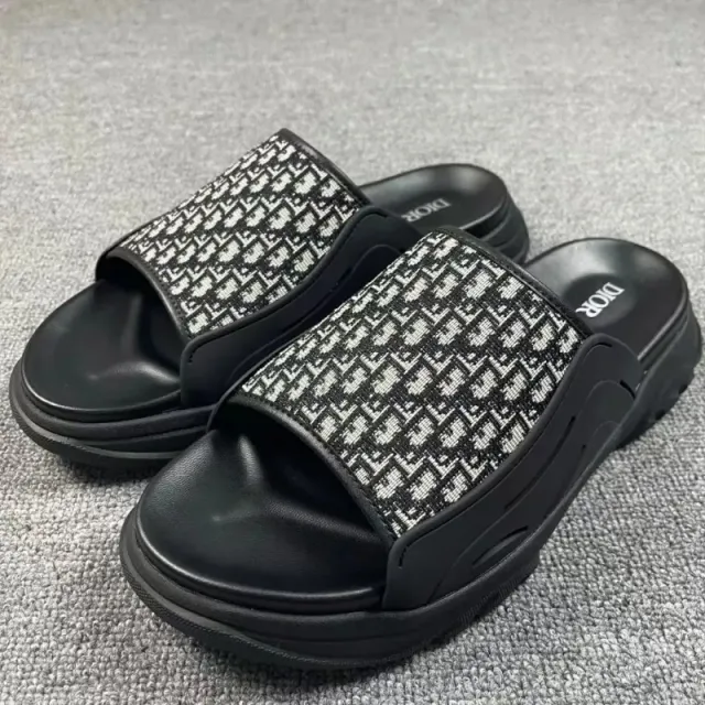 Dior B22 Slide Oblique Print