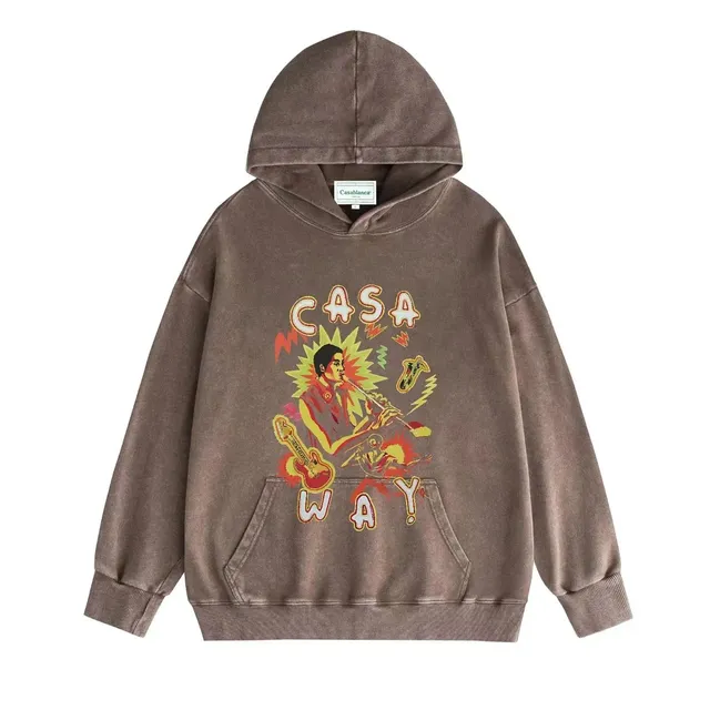 Casablanca Hoodie Casa Way Graphic