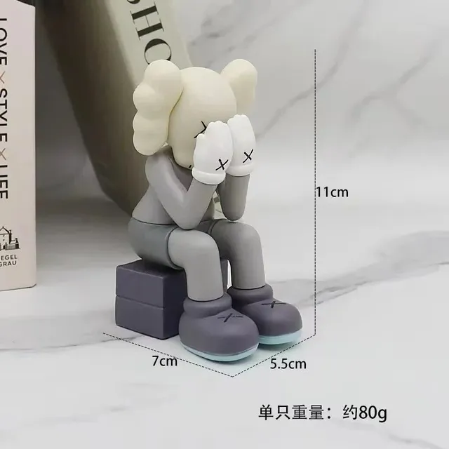 KAWS Companion Figure Sitting with Hands Over Eyes