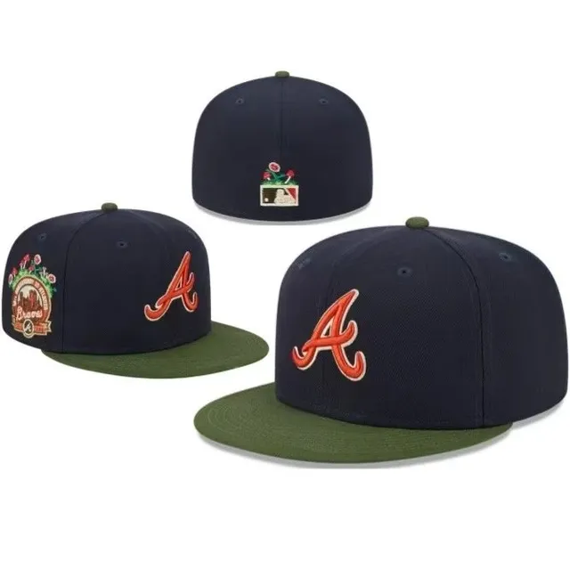 New Era × MLB 59FIFTY Cap Atlanta Braves Floral Patch