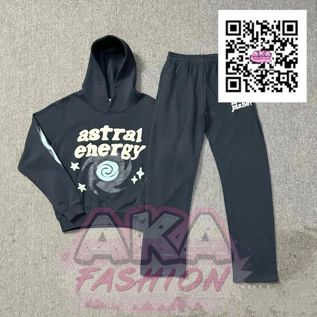 Broken Planet Astral Energy Hoodie Set Galaxy Print