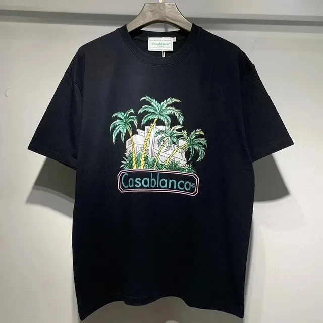 Casablanca Palm Tree Graphic Tee Palm Tree Print