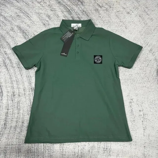 Stone Island Polo Shirt Compass Logo