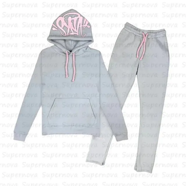 Hoodie and Joggers Set Graffiti Logo