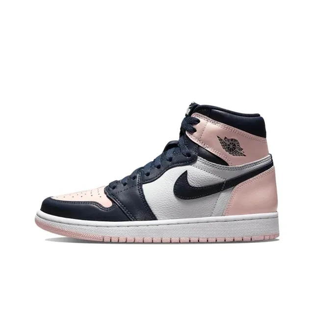 莞产 AJ1漆皮白兰粉 泡泡糖