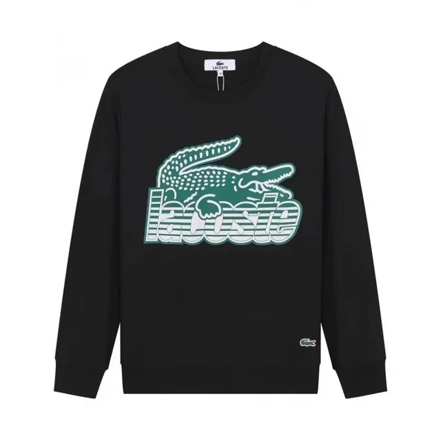 Lacoste Crewneck Sweatshirt Green Crocodile Logo