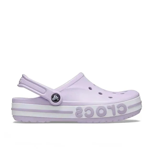 Crocs Clog Lavender with White Stripe
