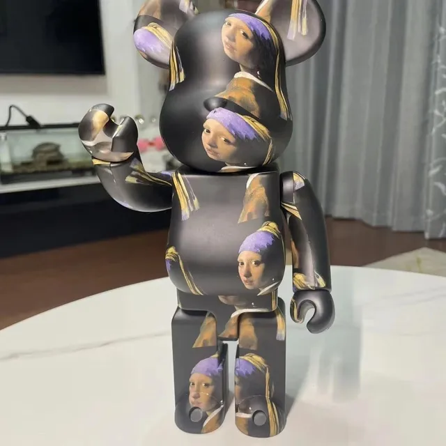 Be@rbrick × KAWS Bearbrick Girl with a Pearl Earring