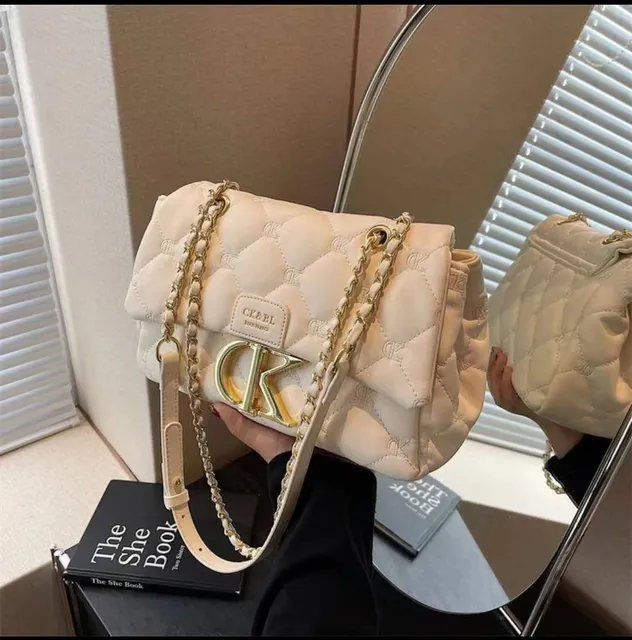 Calvin Klein Quilted Chain Bag