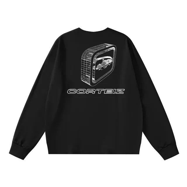 Corteiz Long Sleeve Top Wireframe Logo