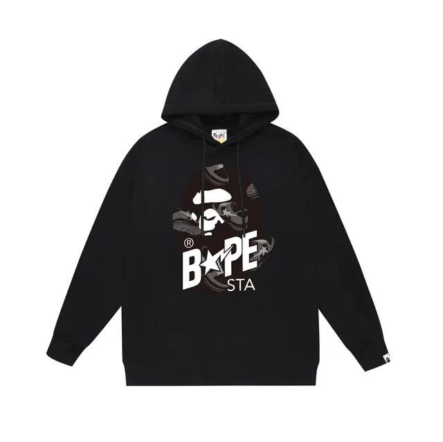 BAPE Hoodie Ape Head Sneaker Print