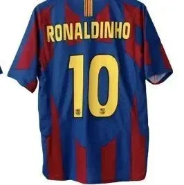 Nike × FC Barcelona jerseys Ronaldinho #10