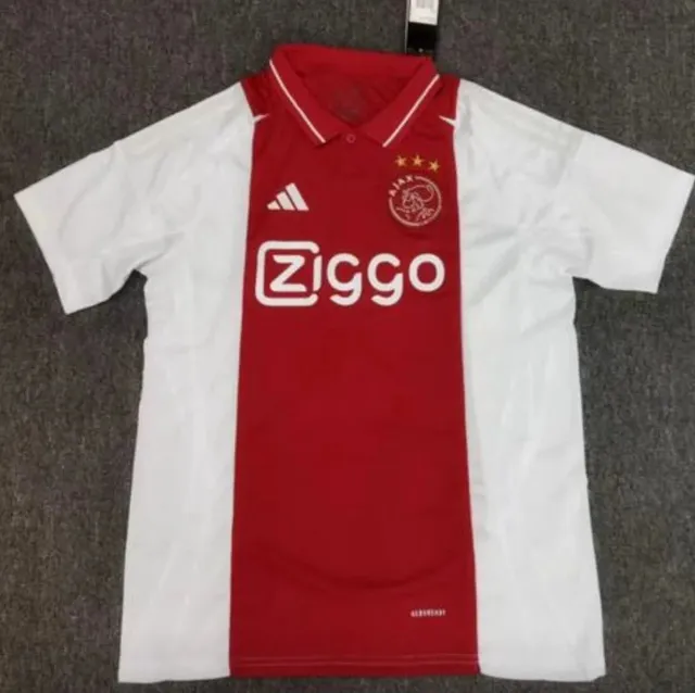 Adidas Ajax Home Jersey Ziggo Sponsor